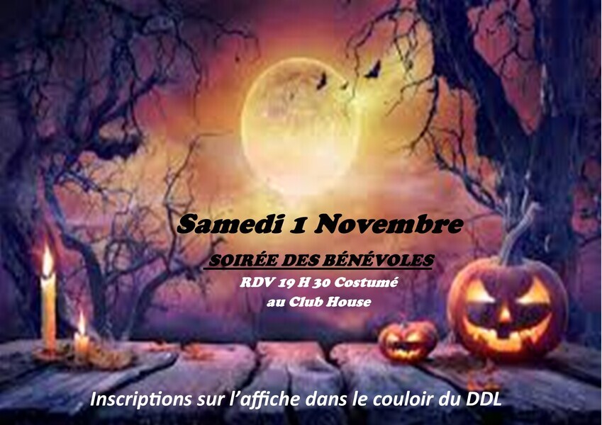soirée des bénévoles 