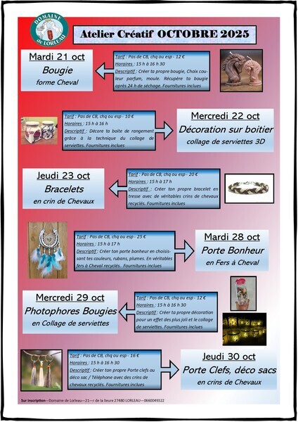 ATELIERS CREATIFS
